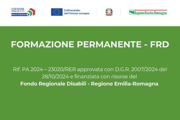 OPERAZIONI FORMATIVE E DI POLITICA ATTIVA DEL LAVORO A SUPPORTO DELL’INSERIMENTO LAVORATIVO E DELLA PERMANENZA NEL LAVORO – ANNO 2024 – FRD